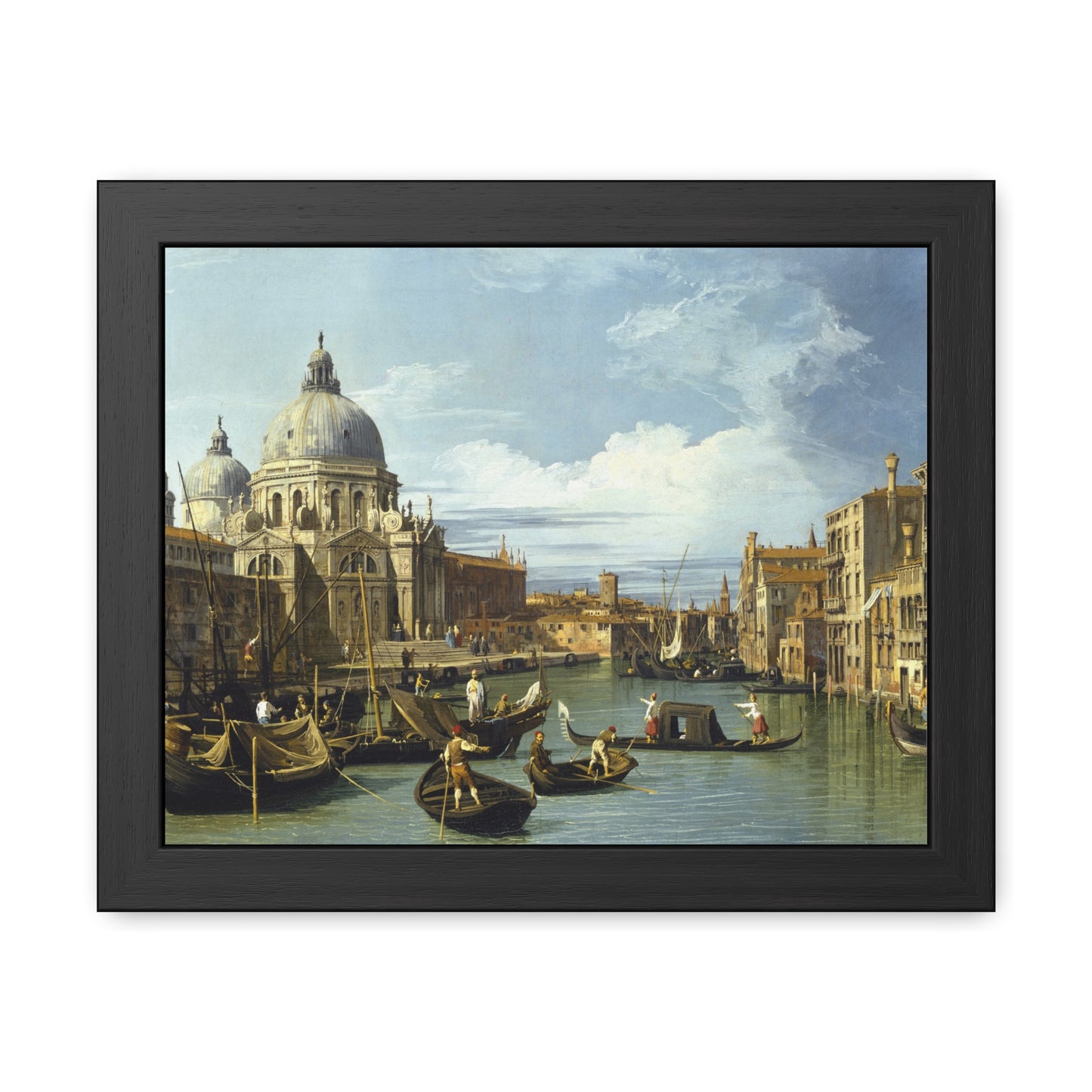 The Entrance to the Grand Canal, Venice - Framed Print