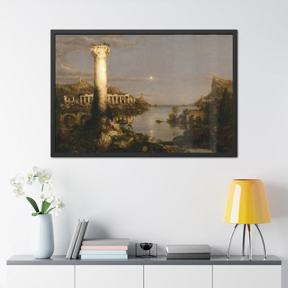 The Course of Empire: Desolation - Framed Print