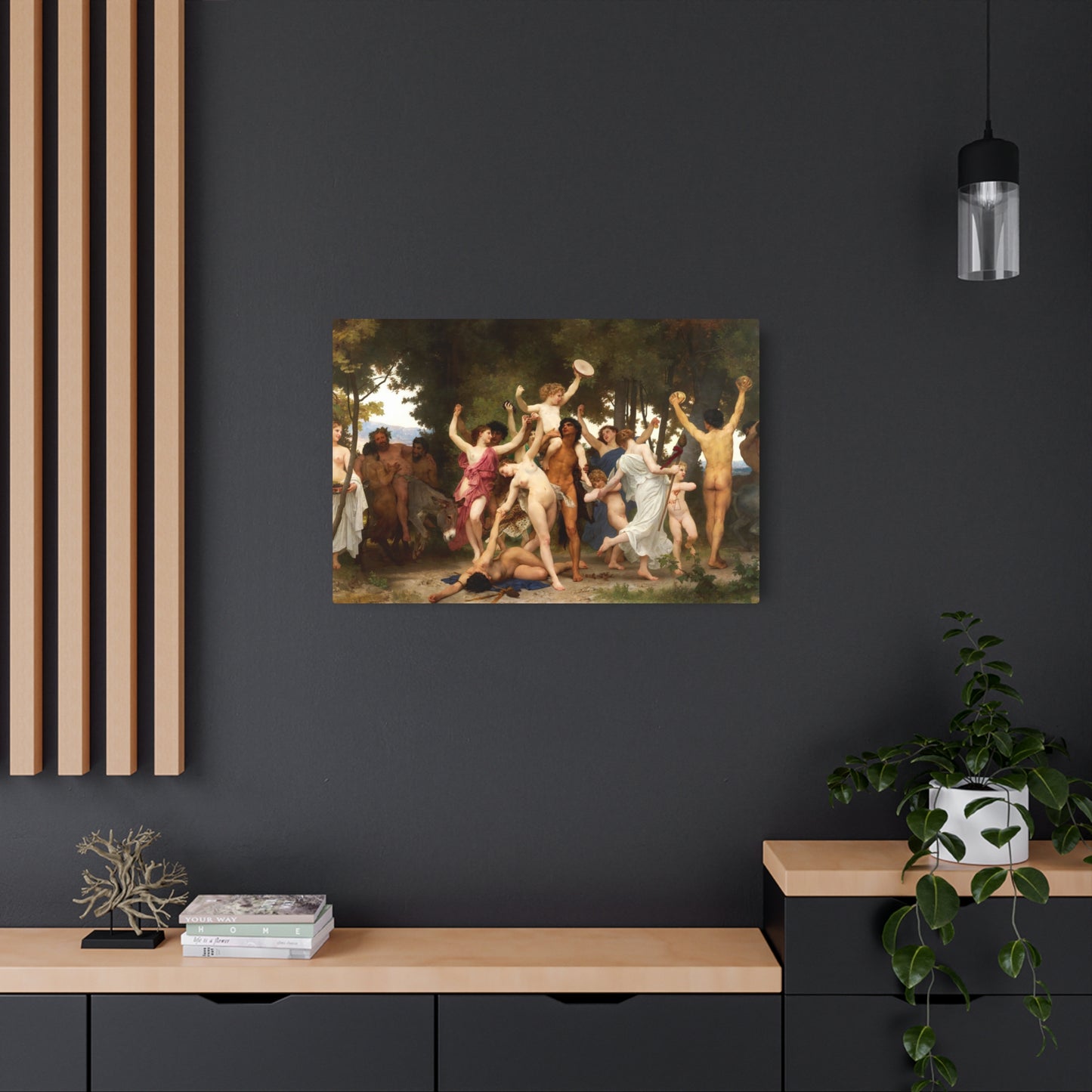 The Youth of Bacchus - Metal Print