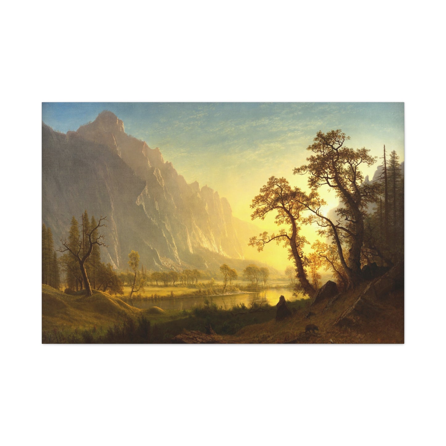 Sunrise, Yosemite Valley - Canvas Wrap