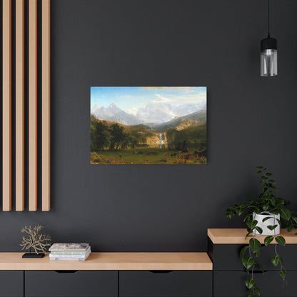 The Rocky Mountains, Lander's Peak (Second Version) - Metal Print