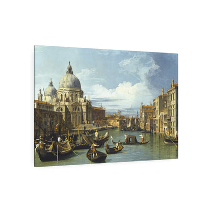 The Entrance to the Grand Canal, Venice - Metal Print