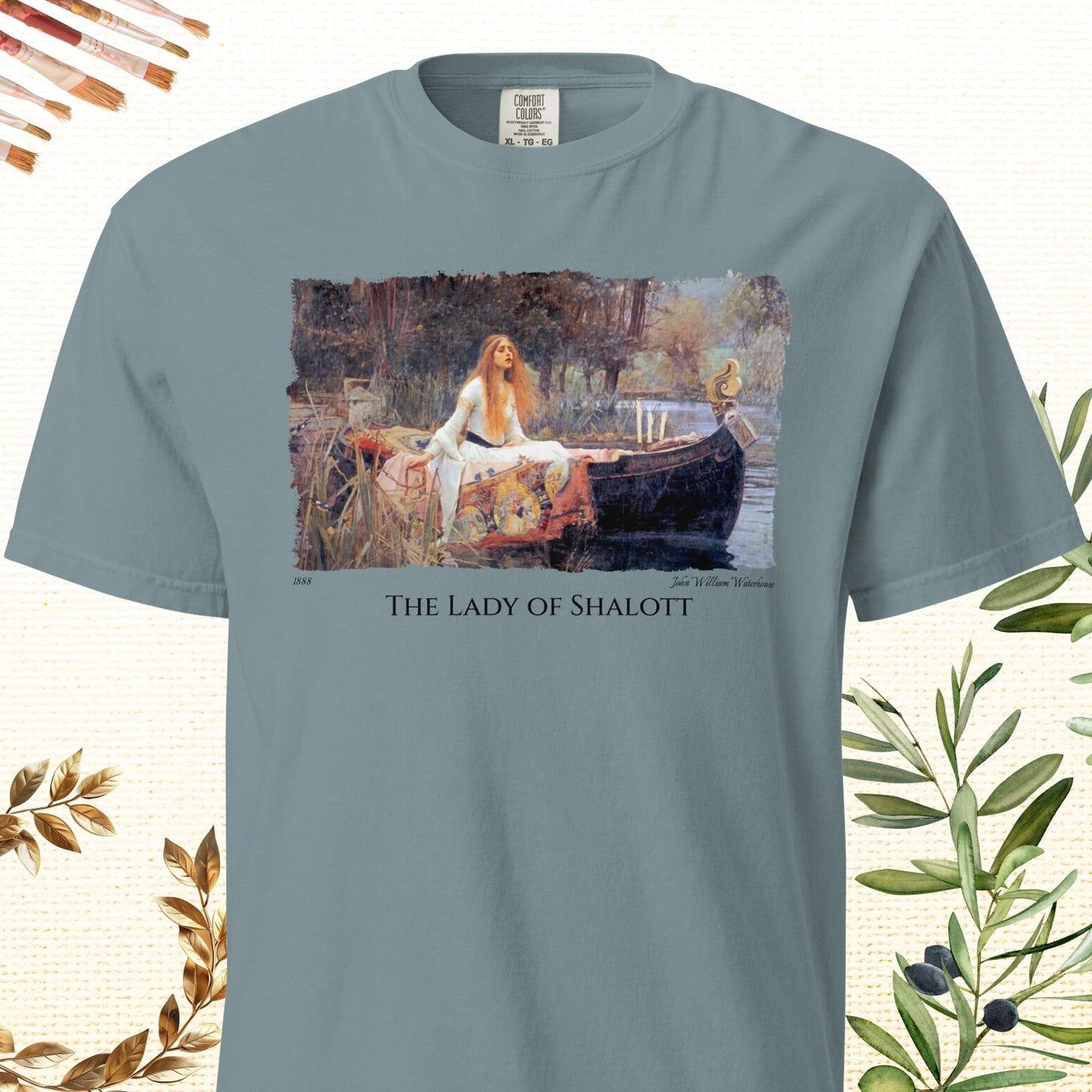 The Lady of Shalott - Fine Art T-Shirt