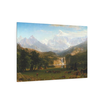 The Rocky Mountains, Lander's Peak (Second Version) - Metal Print