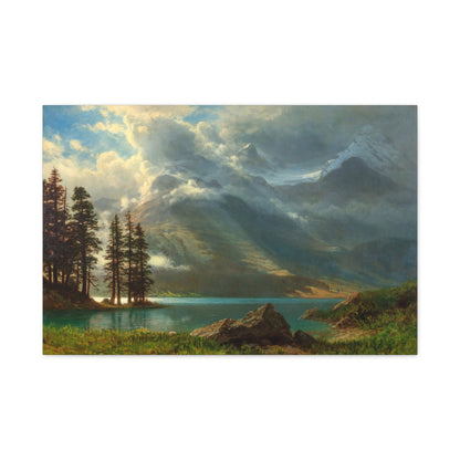 Scenery in the Grand Tetons - Canvas Wrap