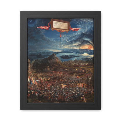 The Battle of Alexander at Issus - Framed Print