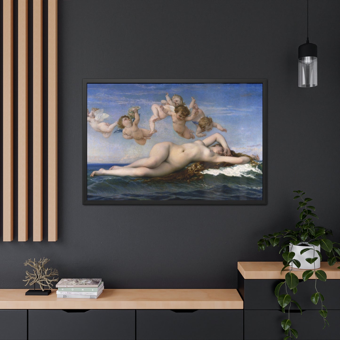 The Birth of Venus (Cabanel) - Framed Print