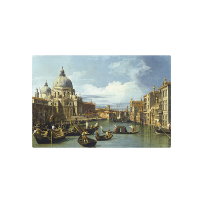 The Entrance to the Grand Canal, Venice - Metal Print