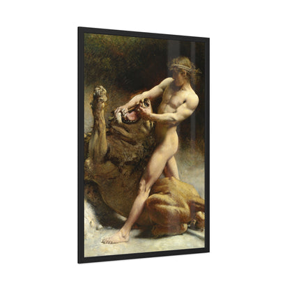 Samson's Youth - Framed Print