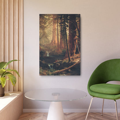 Giant Redwood Trees of California - Metal Print