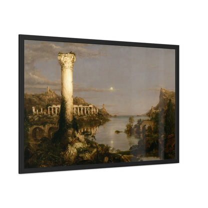 The Course of Empire: Desolation - Framed Print