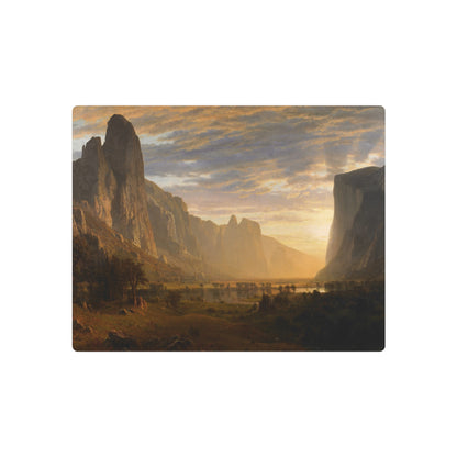 Looking Down Yosemite Valley - Metal Print