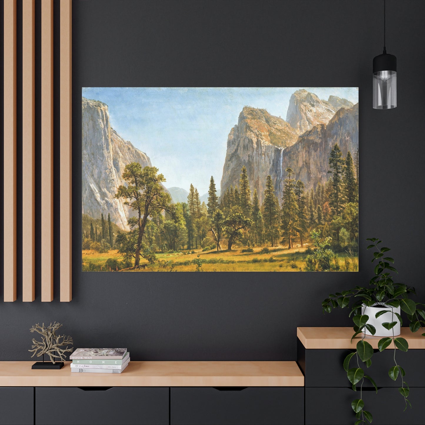 Bridal Veil Falls, Yosemite Valley, California - Canvas Wrap