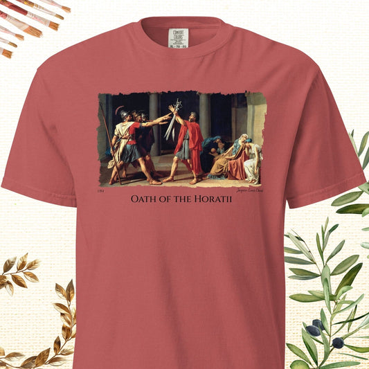 Oath of the Horatii - Fine Art T-Shirt