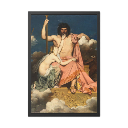 Jupiter and Thetis - Framed Print