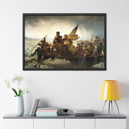 Washington Crossing the Delaware - Framed Print