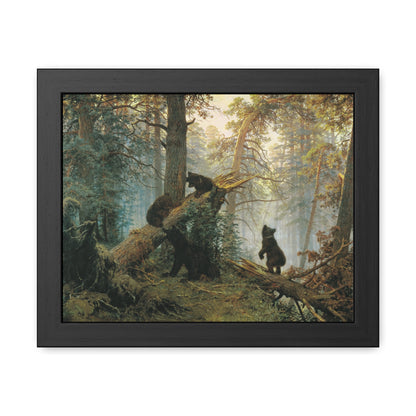 Morning in a Pine Forest - Framed Print