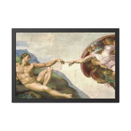 The Creation of Adam - Framed Print