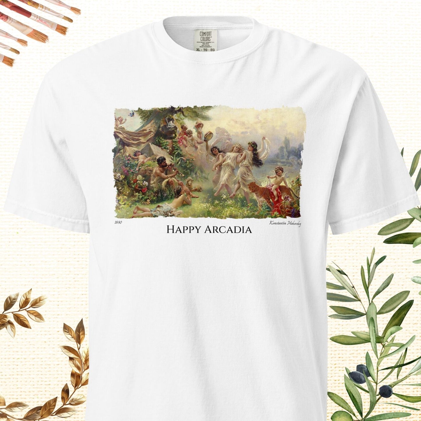 Happy Arcadia - Fine Art T-Shirt