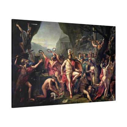Leonidas at Thermopylae - Canvas Wrap
