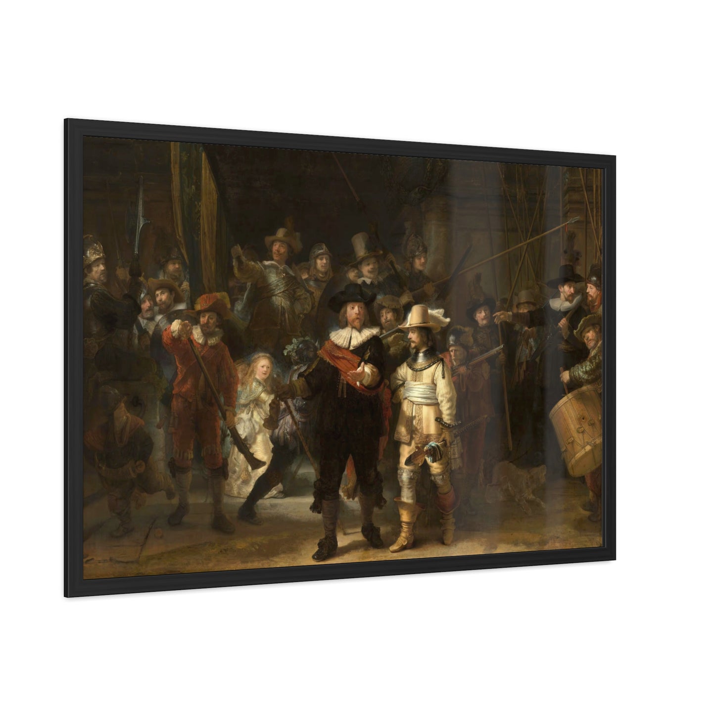 The Night Watch - Framed Print