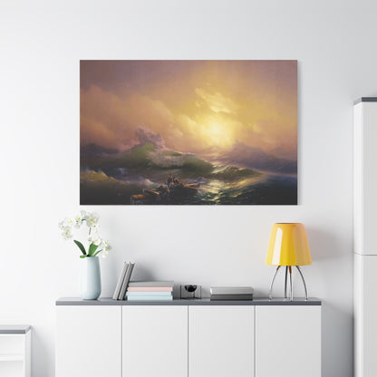 The Ninth Wave - Canvas Wrap