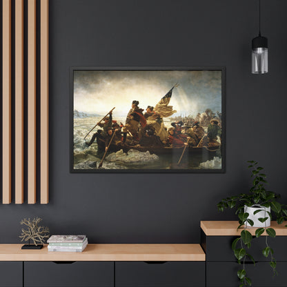 Washington Crossing the Delaware - Framed Print