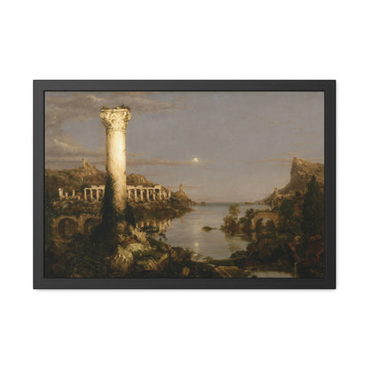 The Course of Empire: Desolation - Framed Print