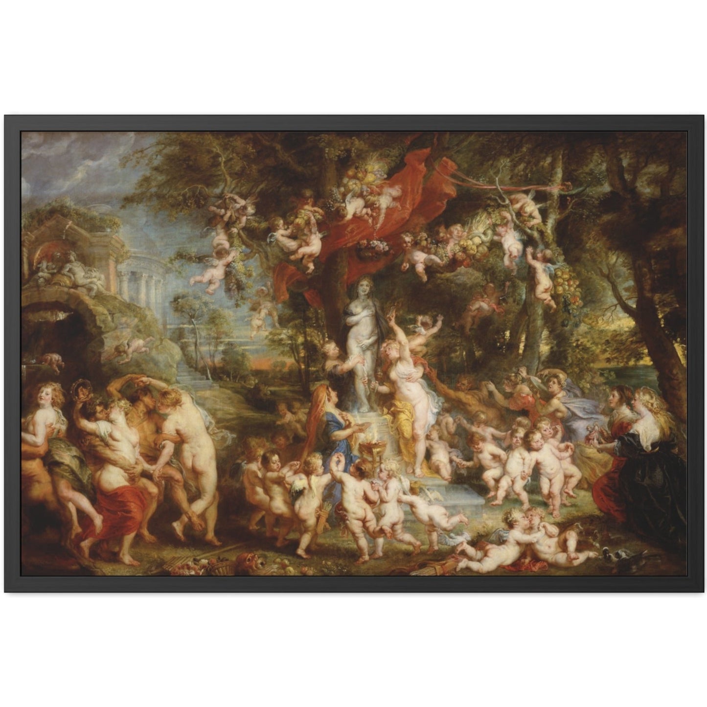 The Feast of Venus - Framed Print