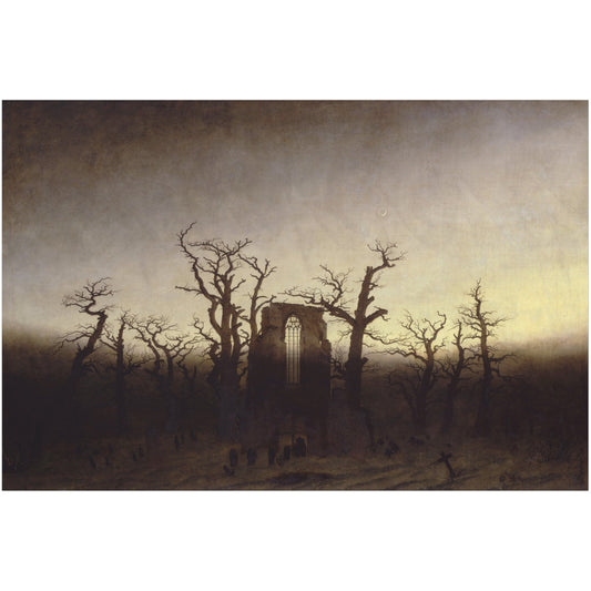 The Abbey in the Oakwood - Canvas Wrap