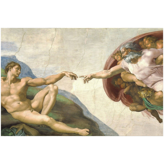 The Creation of Adam - Canvas Wrap