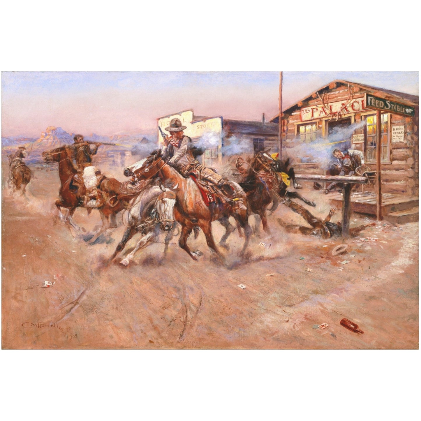 Smoke of a .45 - Canvas Wrap