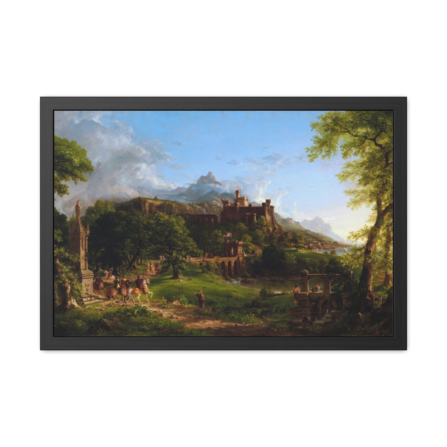 The Departure - Framed Print