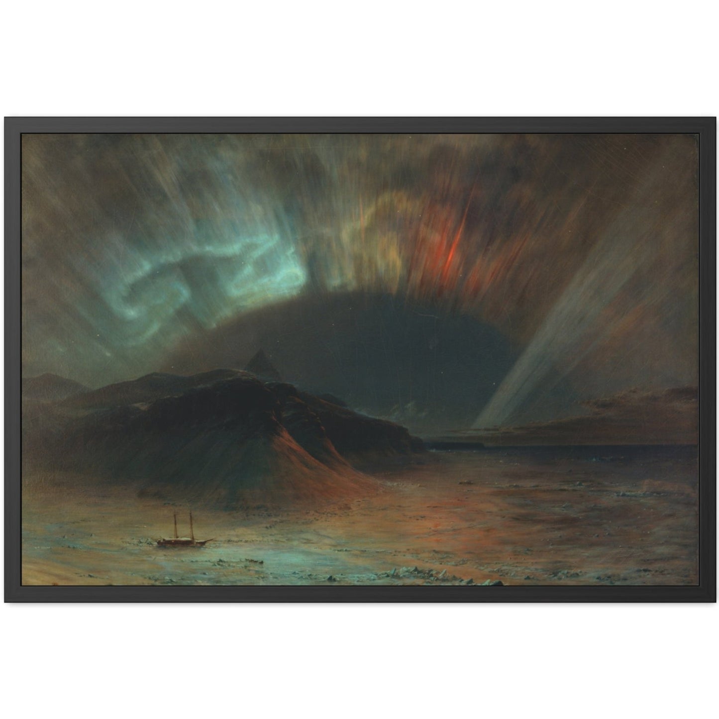 Aurora Borealis - Framed Print