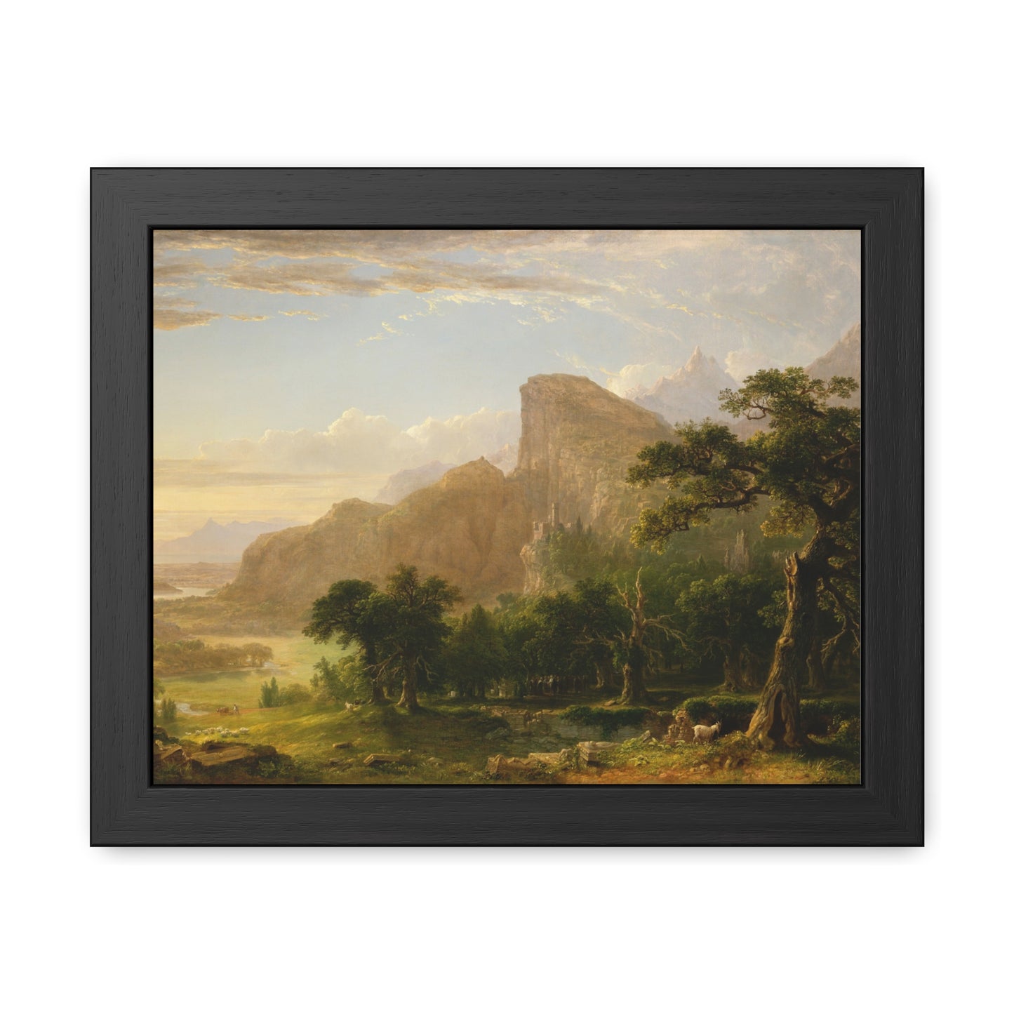 Scene from Thanatopsis - Framed Print