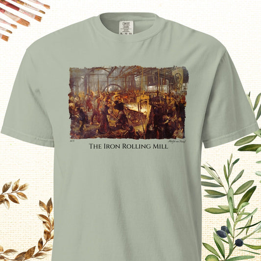 The Iron Rolling Mill - Fine Art T-Shirt