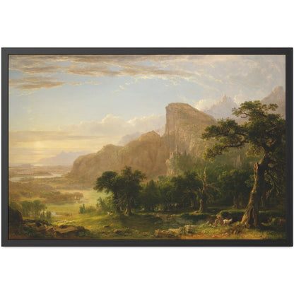 Scene from Thanatopsis - Framed Print