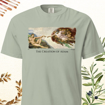 The Creation of Adam - Fine Art T-Shirt