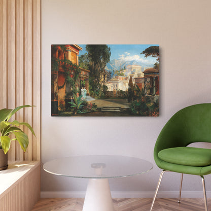 A View of an Ancient City - Metal Print