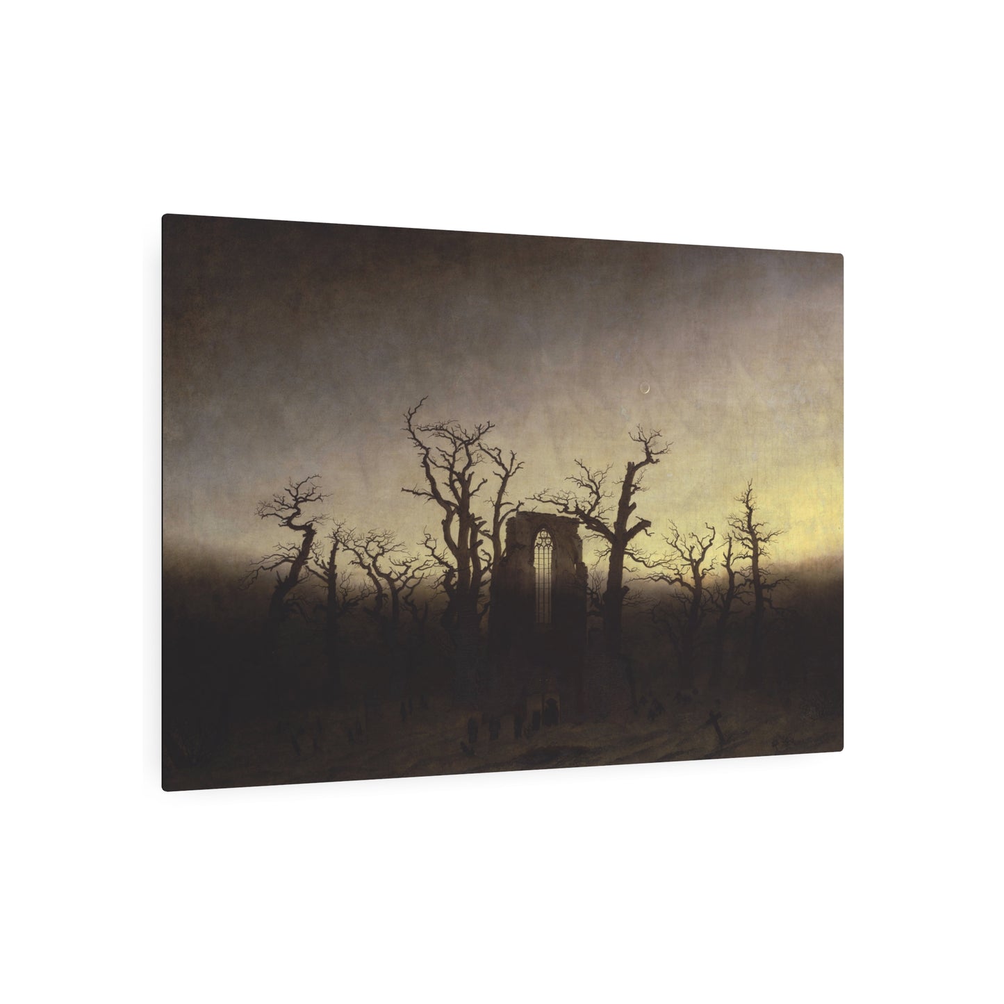 The Abbey in the Oakwood - Metal Print