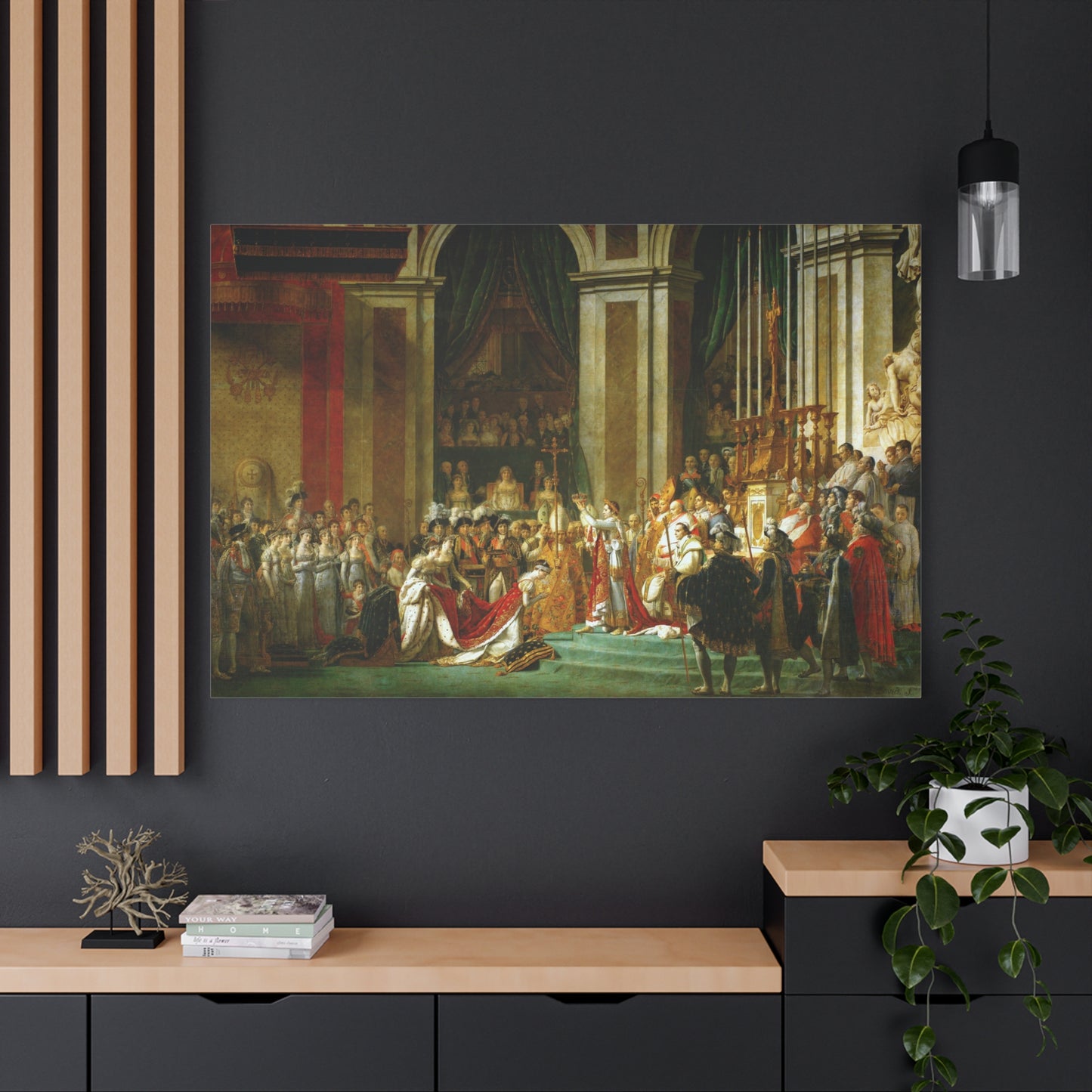 The Coronation of Napoleon - Canvas Wrap