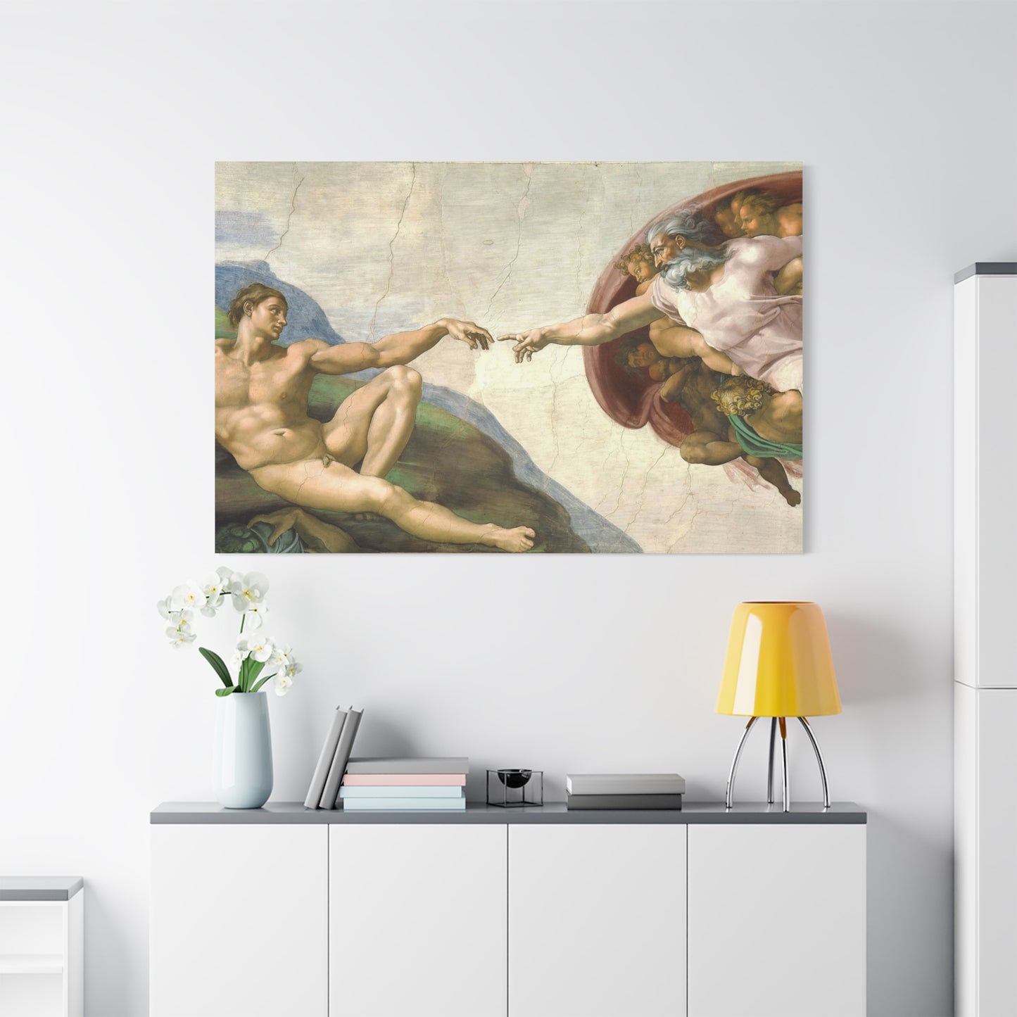 The Creation of Adam - Canvas Wrap