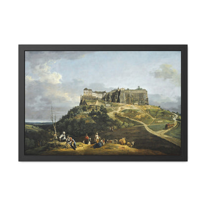 The Fortress of Königstein - Framed Print