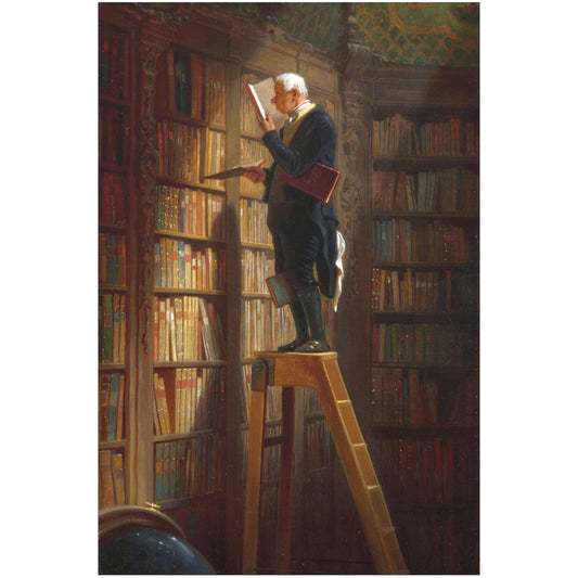 The Bookworm - Canvas Wrap