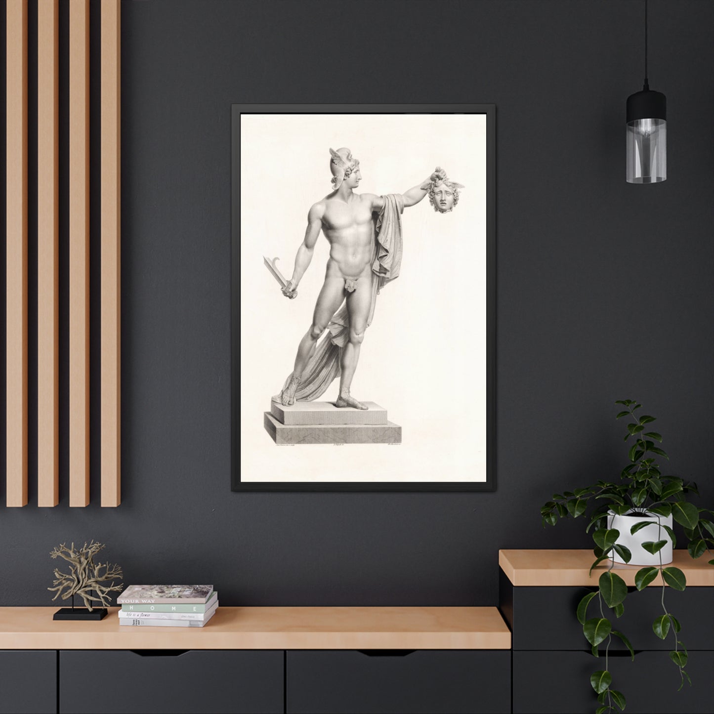 Perseus Triumphant - Framed Print