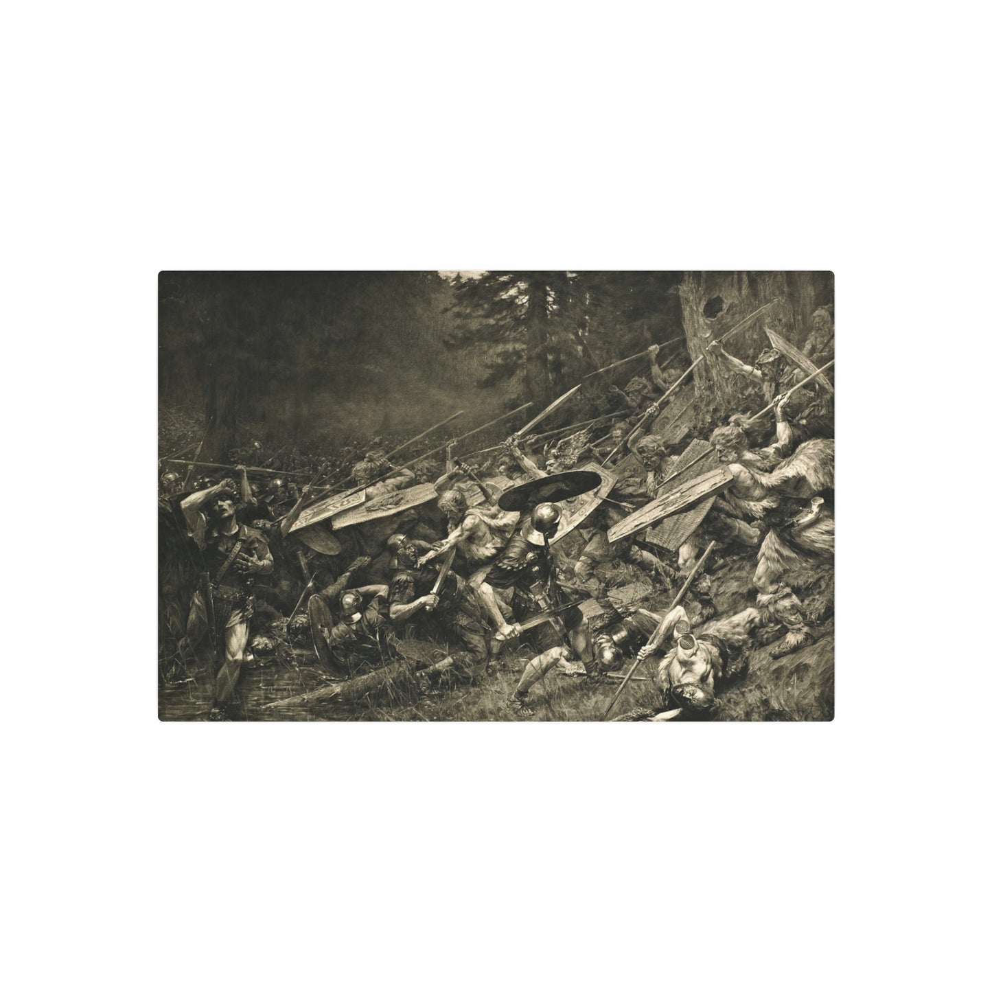 Furor Teutonicus - Metal Print