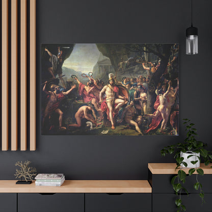 Leonidas at Thermopylae - Canvas Wrap