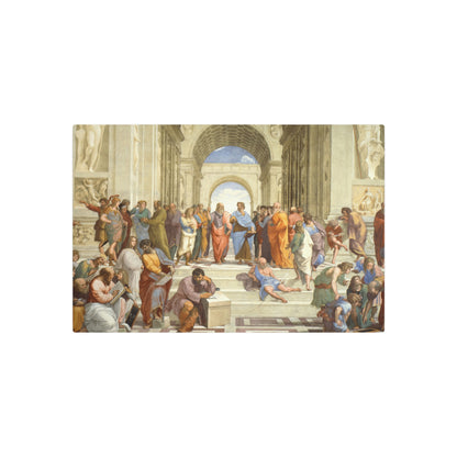 The School of Athens - Metal Print