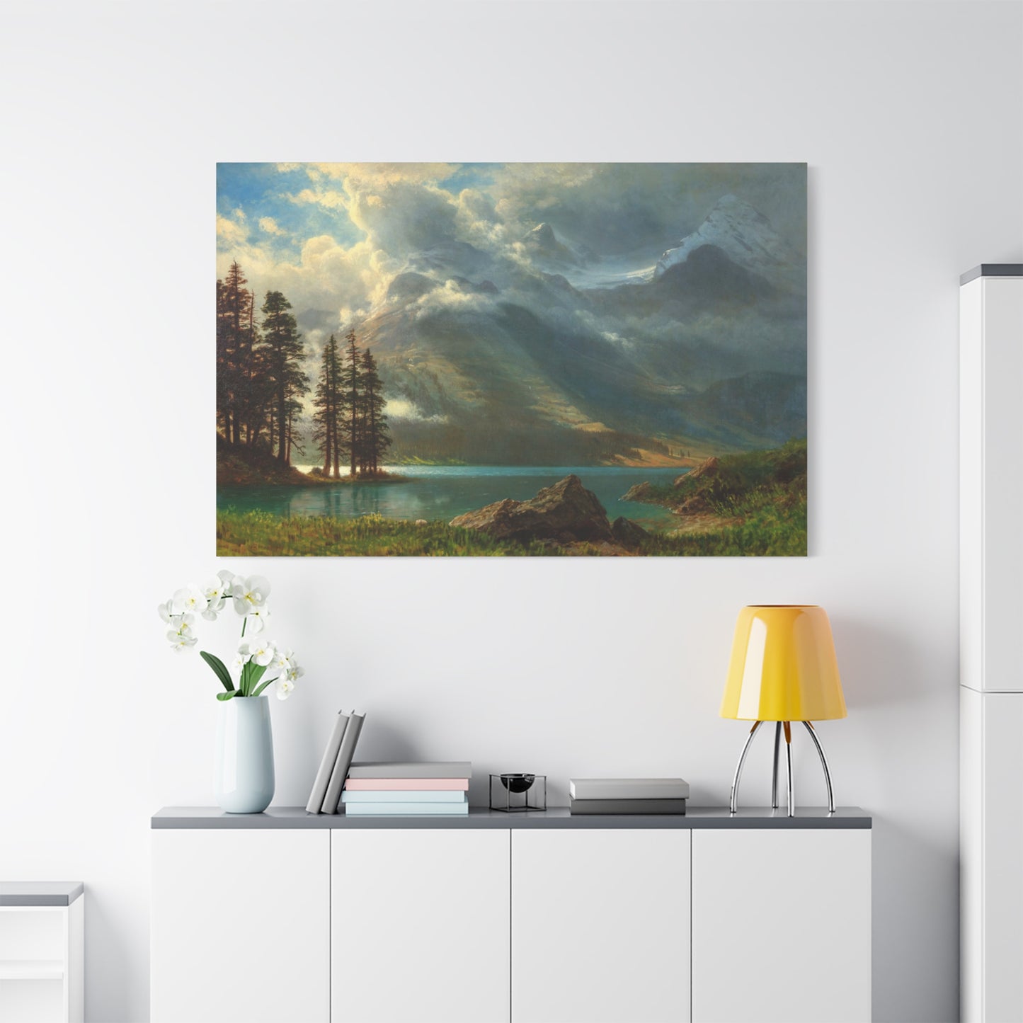 Scenery in the Grand Tetons - Canvas Wrap