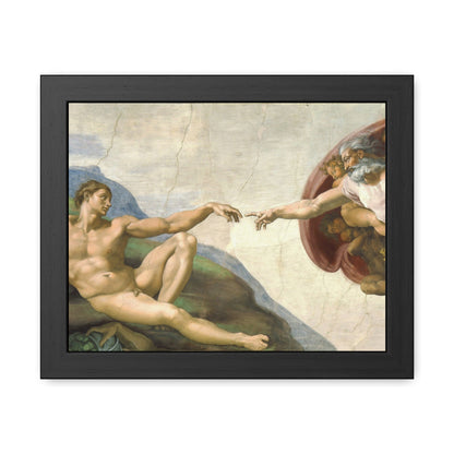 The Creation of Adam - Framed Print